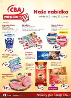 Náhled nabídky: CBA Leták - Premium platný od 24.09.2025