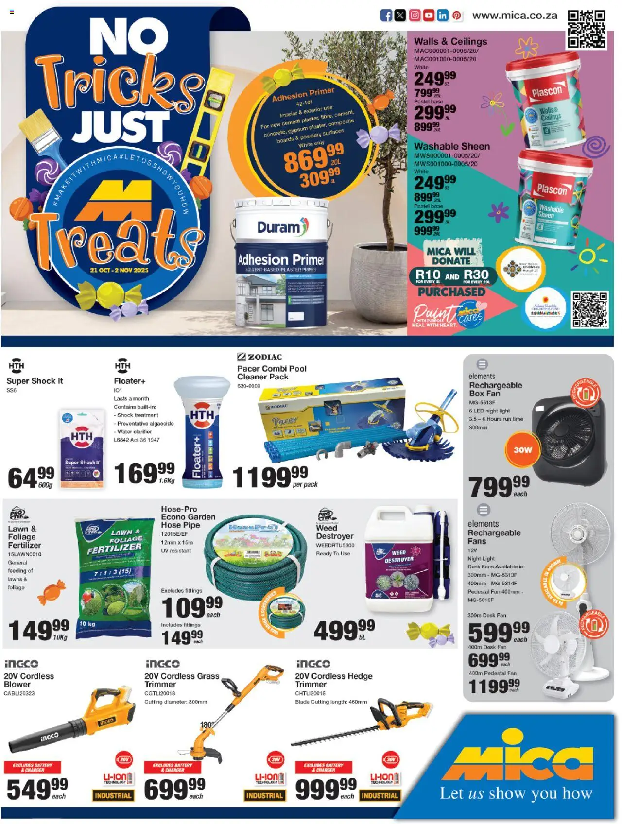 MICA Mica National Mega Special from 21/10 - 02/11/2025 > Promotions
