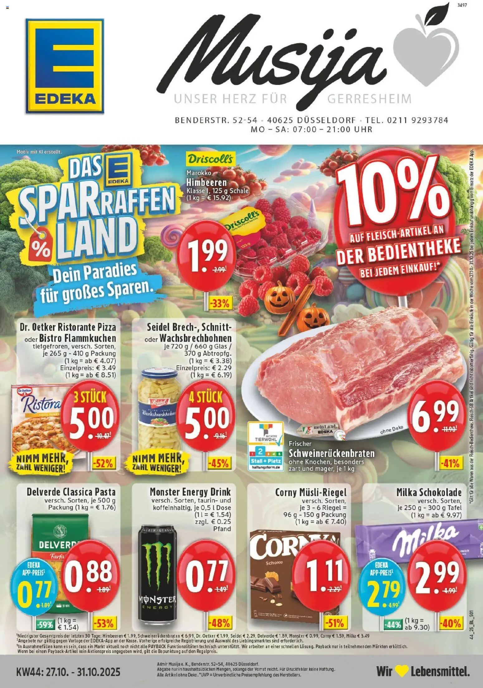 Vorschau von dem Prospekt des Geschäftes Edeka, gültig ab dem 26.10.2025