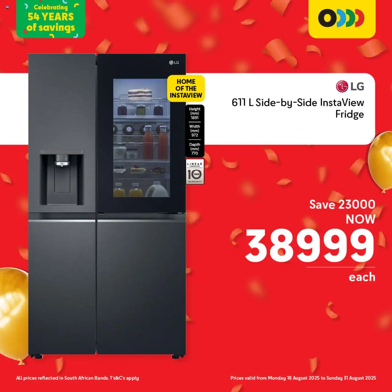 Makro Birthday Deals Electronics from 18/08 - 31/08/2025 > Promotions