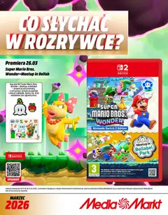 Pogląd gazetki " Media Markt promocje" ze sklepu Media Markt ważnej od 01.03.2026