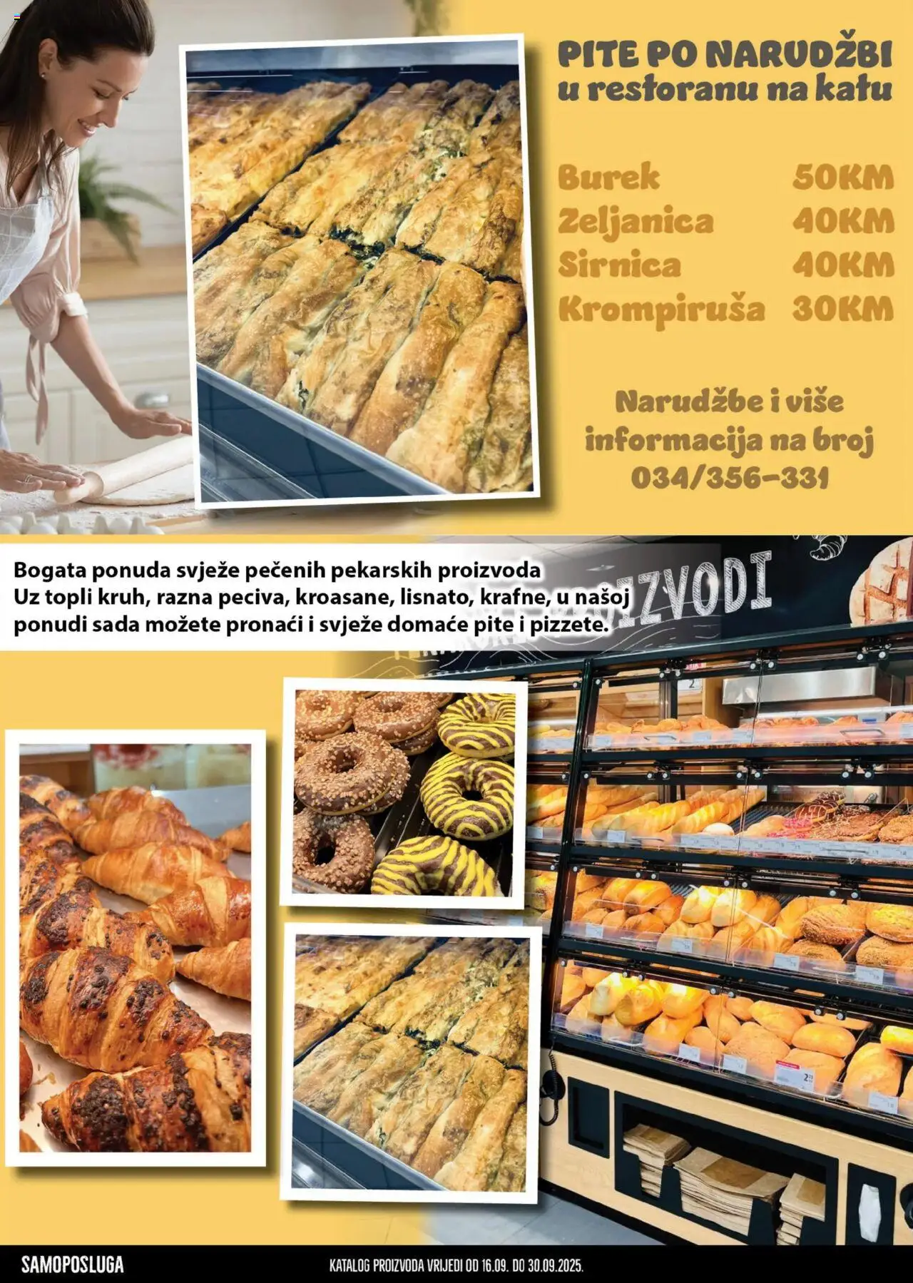 Pregled letka Katalog trgovine Prodex vrijedi od 2025.09.16