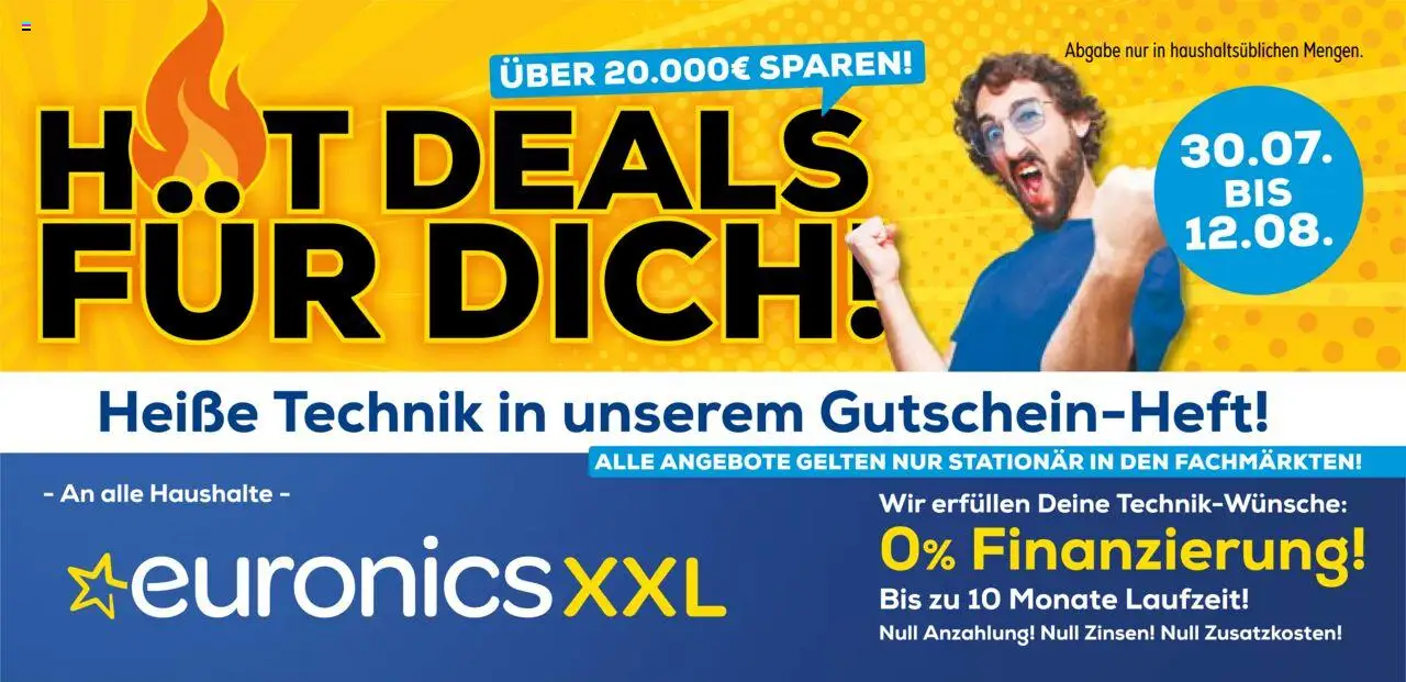 Euronics Hot Deals (vom 30.07.2025 - 12.08.2025)
