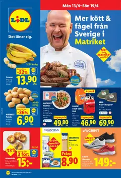 Förhandsgranska reklamblad Lidl erbjudanden från butik Lidl gäller från 13/04/2026