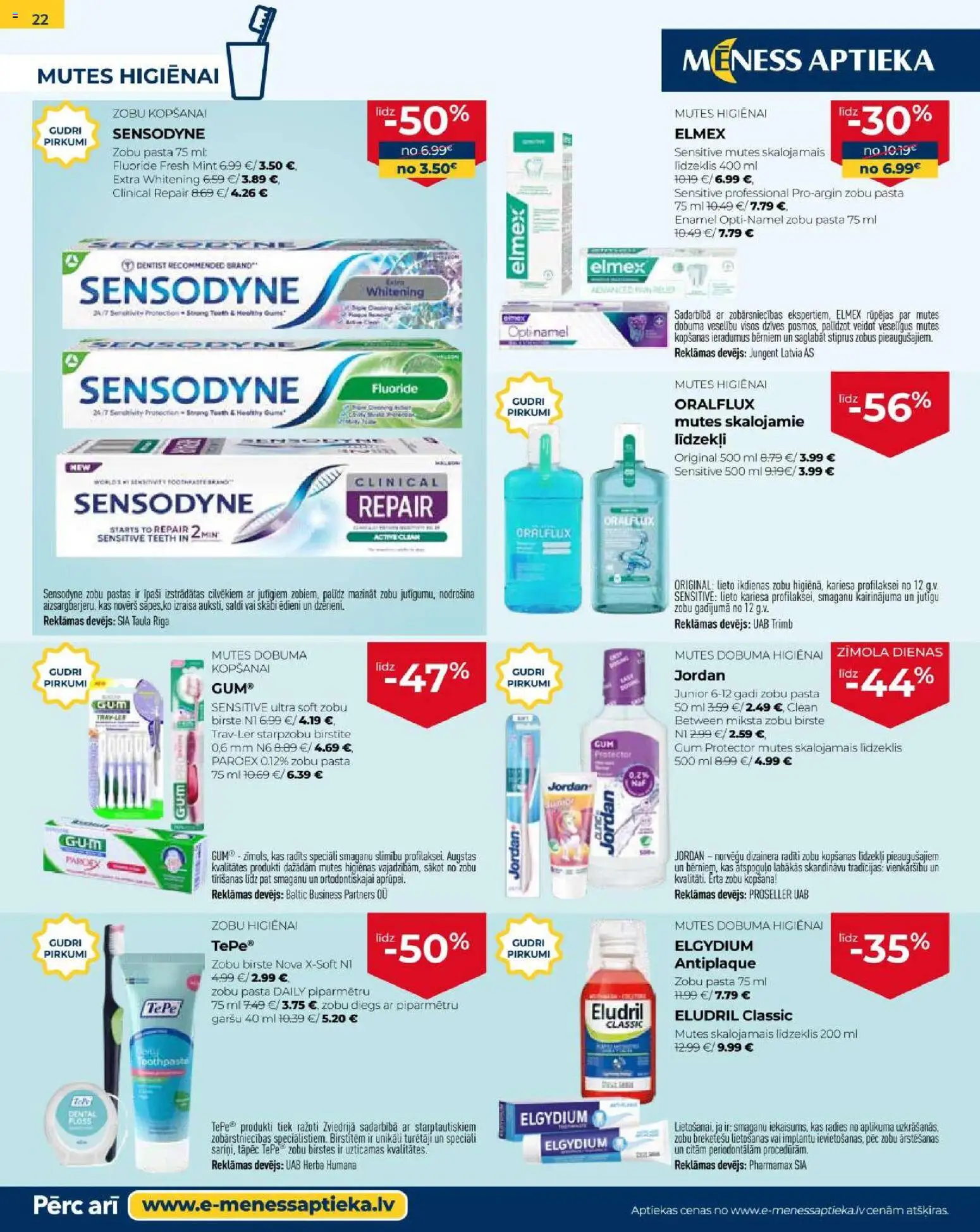 Skatīt Mēness aptieka akciju bukletu, derīgs no 2026.01.01