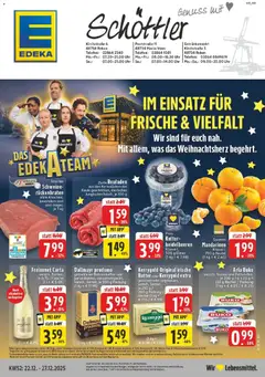 Vorschau von dem Prospekt des Geschäftes Edeka, gültig ab dem 22.12.2025