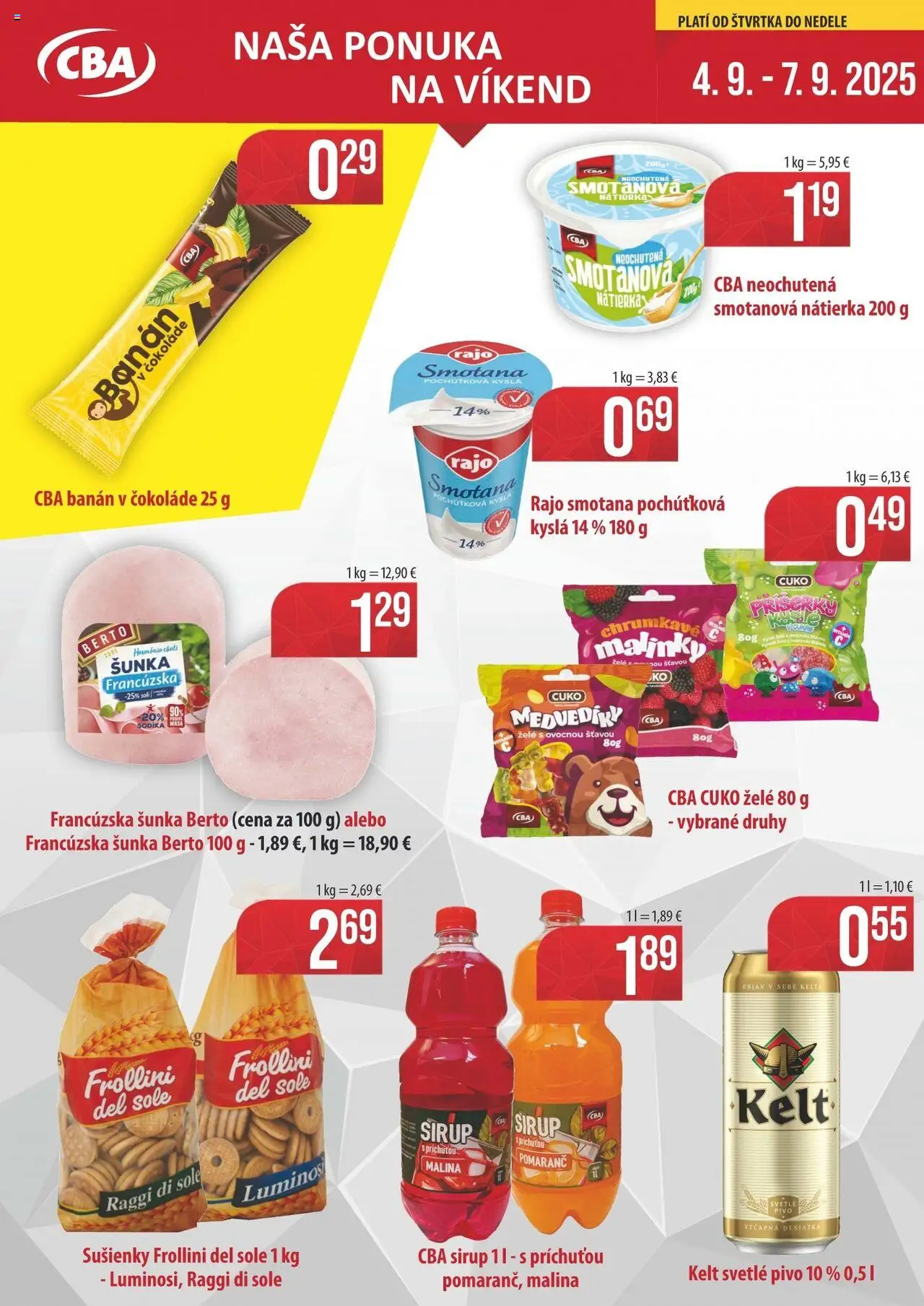 Sintra Víkendová ponuka (04.09. - 07.09.2025) - Akčná ponuka