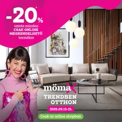 Mömax - Szórólap megtekintése, amely érvényes 2025.09.15.-től