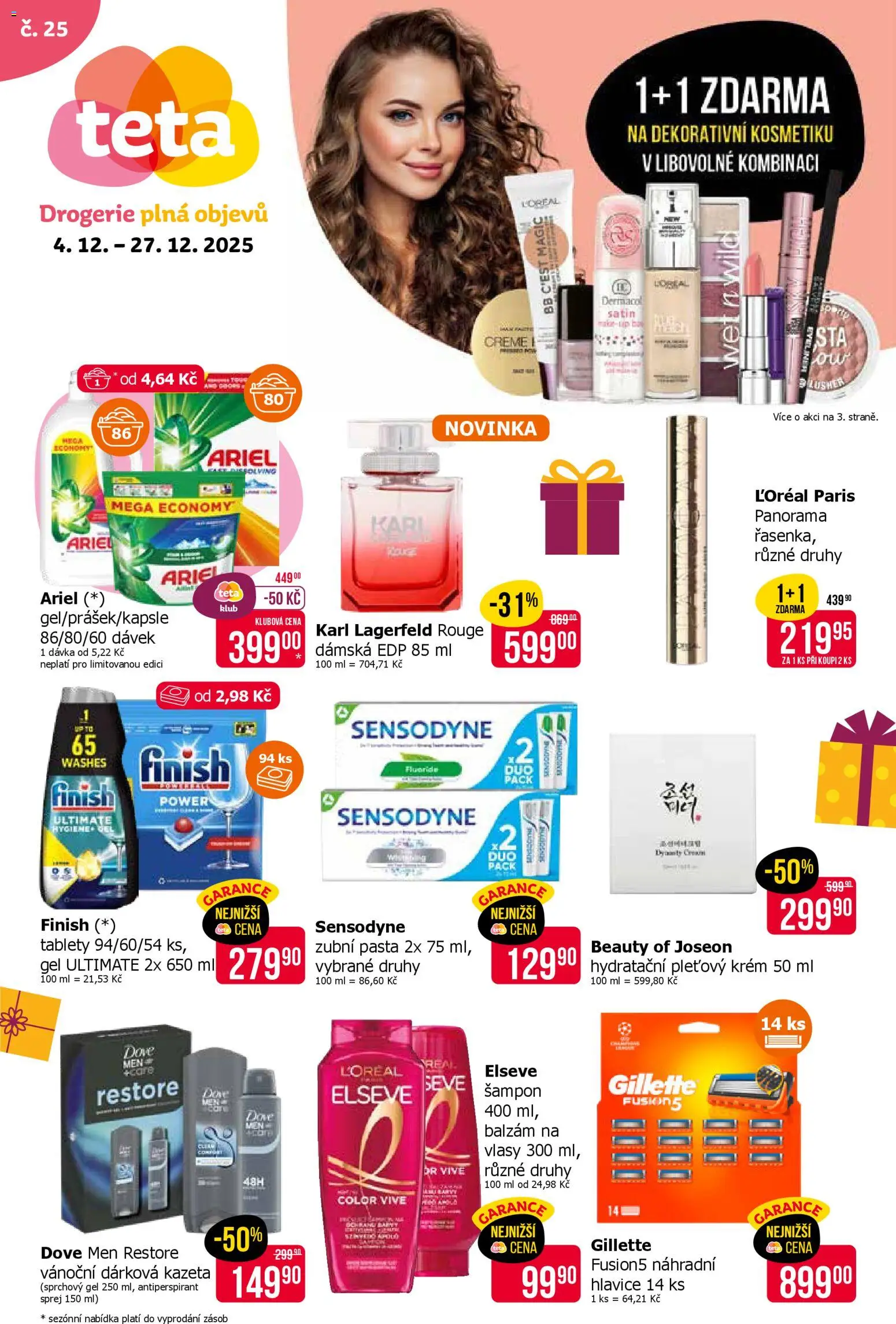 Náhled nabídky: TETA Drogerie Leták platný od 04.12.2025