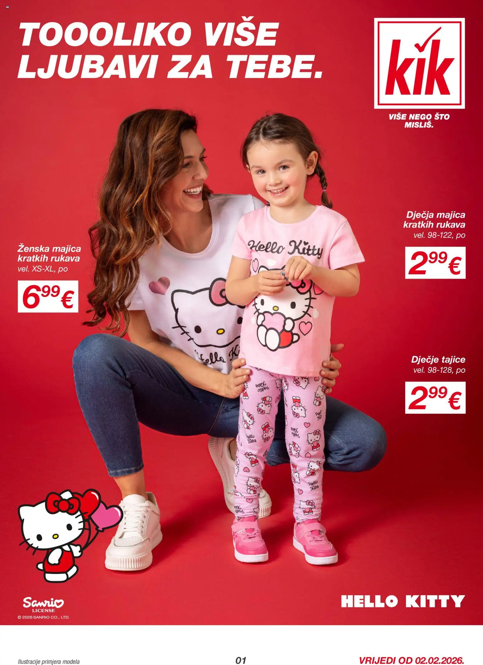 Pregled letka Katalog trgovine Kik vrijedi od 01.02.2026