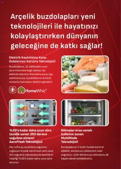 Arçelik Katalog 16.10.2025 - Broşürünün önizlemesi | Strana: 9