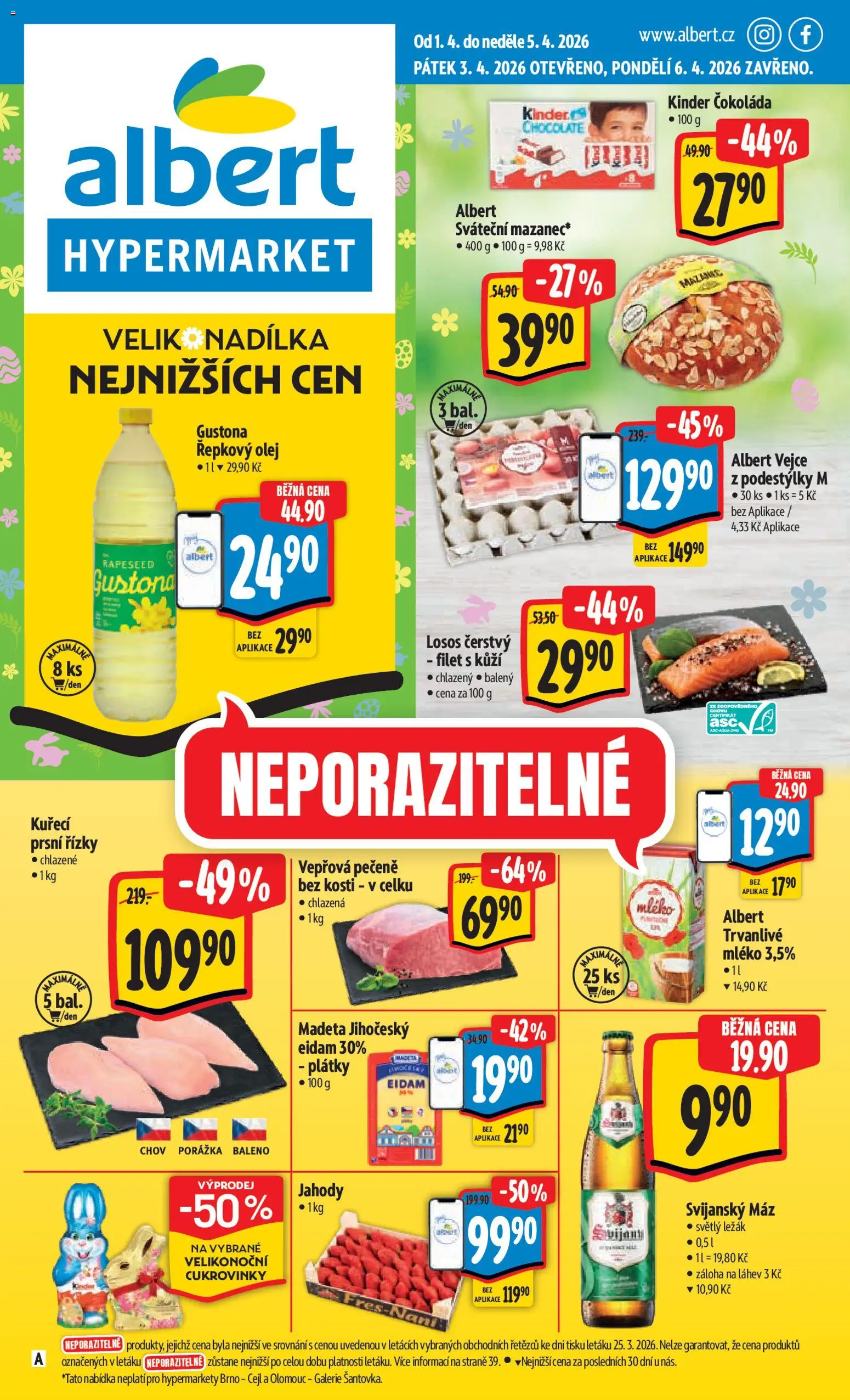Náhled nabídky: Albert Albert leták - Hypermarket platný od 01.04.2026