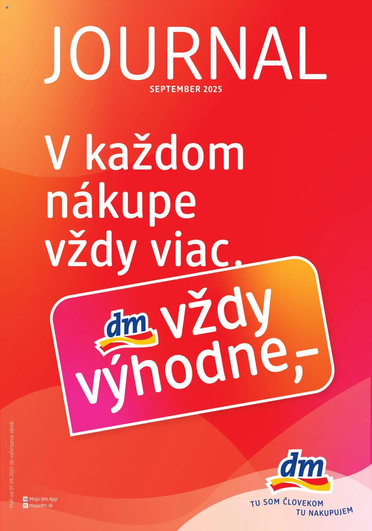 dm drogerie Journal September 2025 (01.09. - 30.09.2025) - Akčná ponuka