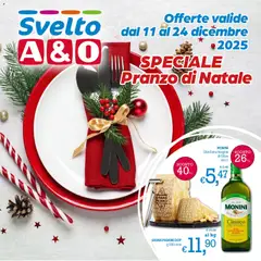 Anteprima dell'opuscolo Volantino Svelto dal negozio A&O valido da 11/12/2025