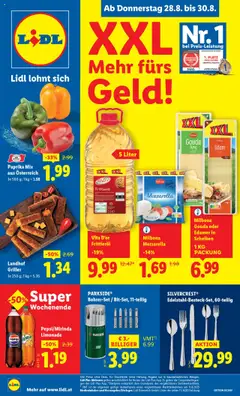 Vorschau der Angebote: Lidl Eisenstadt, Ebenfurth, Mattersburg gültig ab 28.08.2025