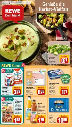 Vorschau von dem Prospekt des Geschäftes Rewe, gültig ab dem 19.10.2025