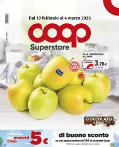 Anteprima dell'opuscolo Volantino Superstore - Tradate dal negozio COOP valido da 19/02/2026