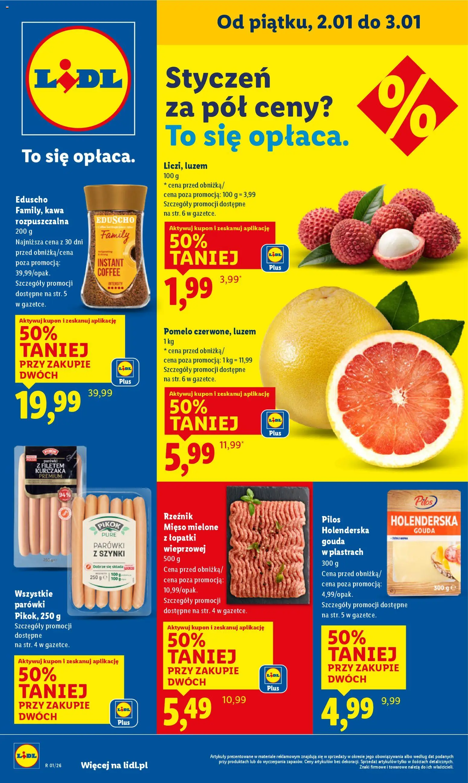 Pogląd gazetki "Gazetka" ze sklepu Lidl ważnej od 02.01.2026