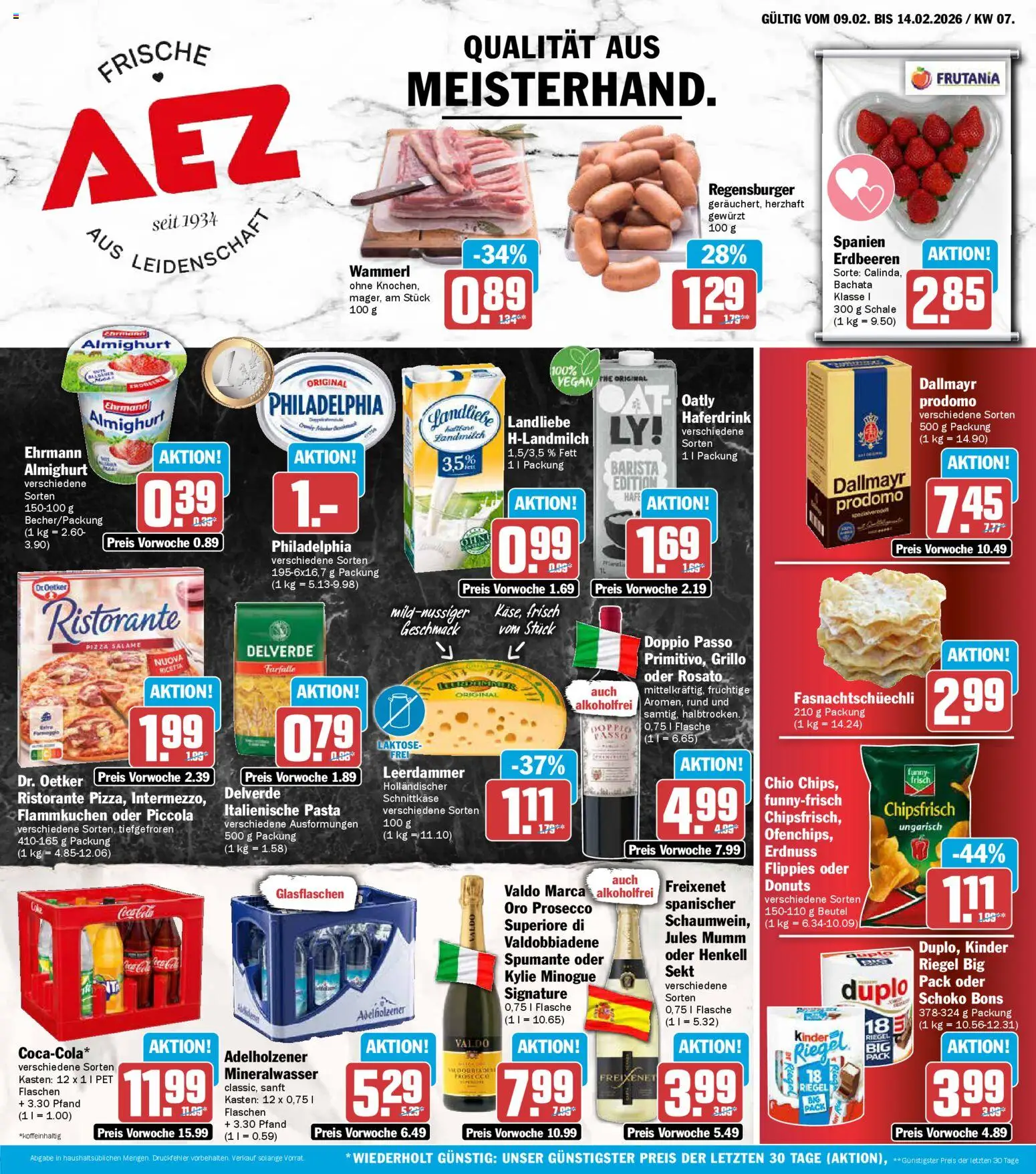 Vorschau von dem Prospekt des Geschäftes AEZ, gültig ab dem 09.02.2026