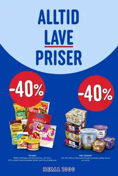Forhåndsvis Rema 1000 kundeavis fra butikk Rema 1000 gyldig fra 20/04/2026
