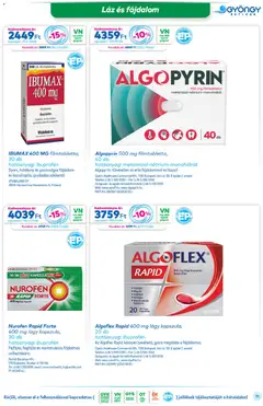 Gyöngy Patikák - Akciós újság Gyöngy Patikák megtekintése, amely érvényes 2025.11.01.-től | Oldal: 11