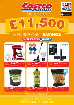 Preview of Costco ENGLAND ONLY valid from 04/08/2025