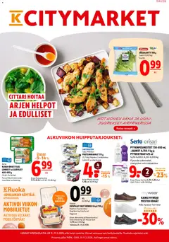Kaupan K-Citymarket K-Citymarket tarjoukset esikatselu, voimassa 09/03/2026