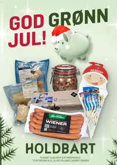 Forhåndsvis Kundeavis fra butikk Holdbart gyldig fra 09/12/2025