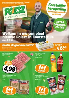 Voorbeeld van Openingsfolder Kootstertille van winkel Poiesz geldig vanaf 05-11-2025