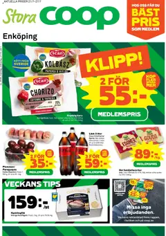 Förhandsgranska reklamblad Enköping från butik Stora Coop gäller från 21/07/2025
