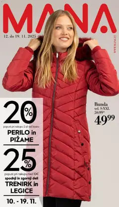 Predogled kataloga iz trgovine Mana veljaven od 12.11.2025