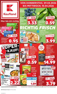 Vorschau von dem Prospekt des Geschäftes Kaufland, gültig ab dem 08.04.2026