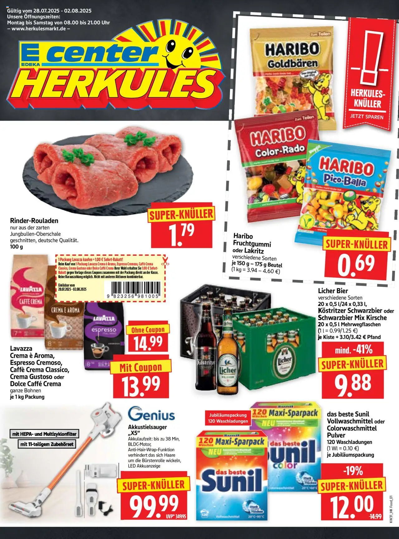 HERKULES Prospekt (vom 28.07.2025 - 02.08.2025)