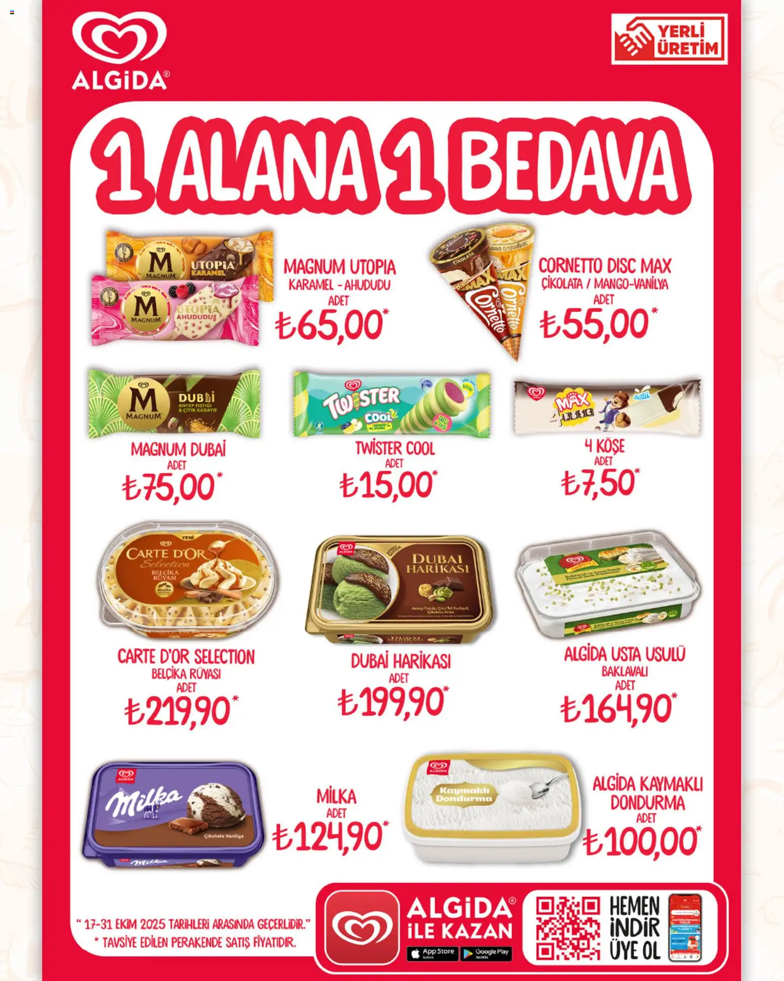 Hakmar Express 1 Alana 1 Bedava (17 - 31 Ekim 2025) - Sayfa numarası 1