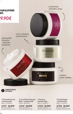 Kaupan Oriflame Black Friday esikatselu, voimassa 19/11/2025 | Sivu: 58