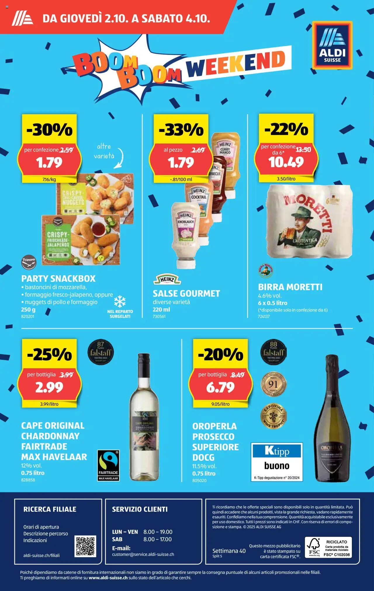 Aldi Aktionen IT ab 02.10.2025 - Seitennummer 1