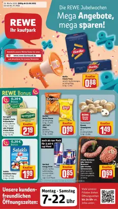 Vorschau von dem Prospekt des Geschäftes Rewe ihr Kaufpark, gültig ab dem 22.09.2025