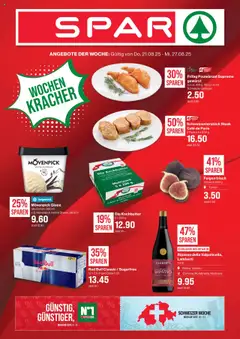 Vorschau des Merkblatts Aktionen vom Shop SPAR gültig von 21.08.2025 bis 27.08.2025