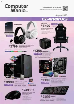 Preview of Computer Mania flyer valid from 01/08/2025