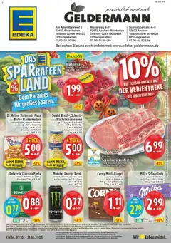 Vorschau von dem Prospekt des Geschäftes Edeka, gültig ab dem 26.10.2025