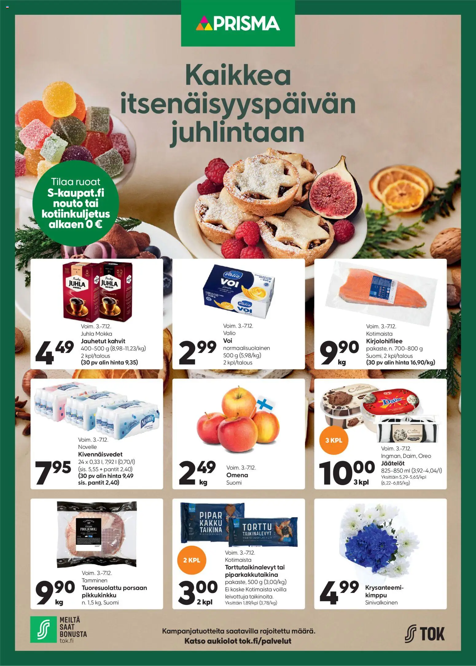 Kaupan Prisma Tarjoukset esikatselu, voimassa 03/12/2025