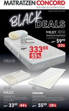 Vorschau der Angebote: Matratzen Concord Black Deals Freistadt gültig ab 29.10.2025