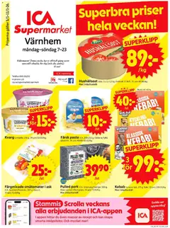 Förhandsgranska reklamblad Malmö från butik ICA Supermarket gäller från 05/01/2026