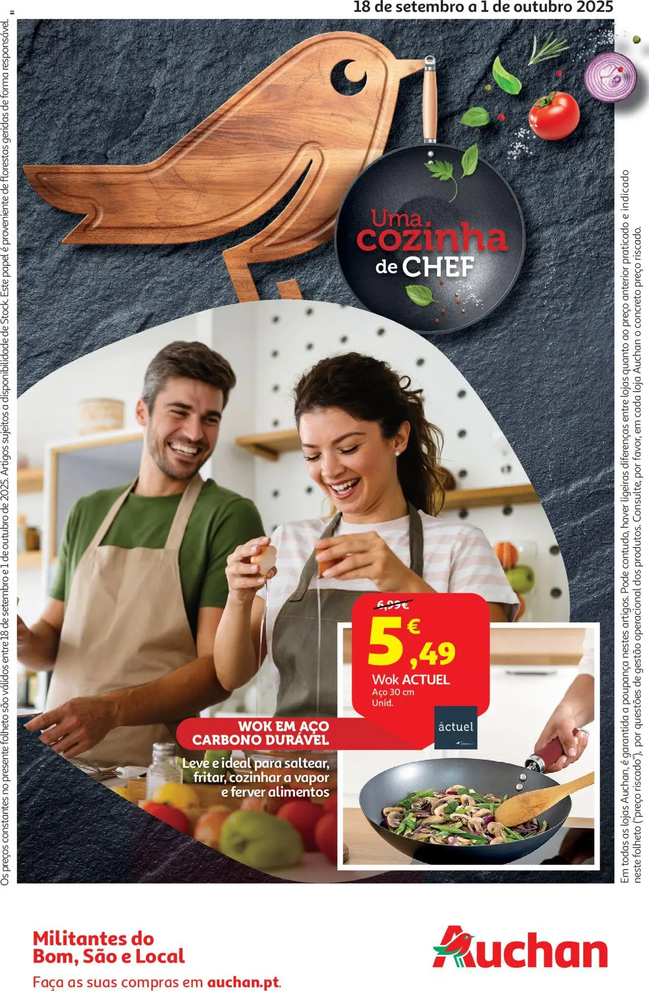 Auchan Folheto de 18/09/2025 - catálogo esta semana - página 1