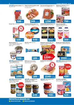 PRIVÁT - Akciós újság PRIVÁT megtekintése, amely érvényes 2025.12.04.-től | Oldal: 2