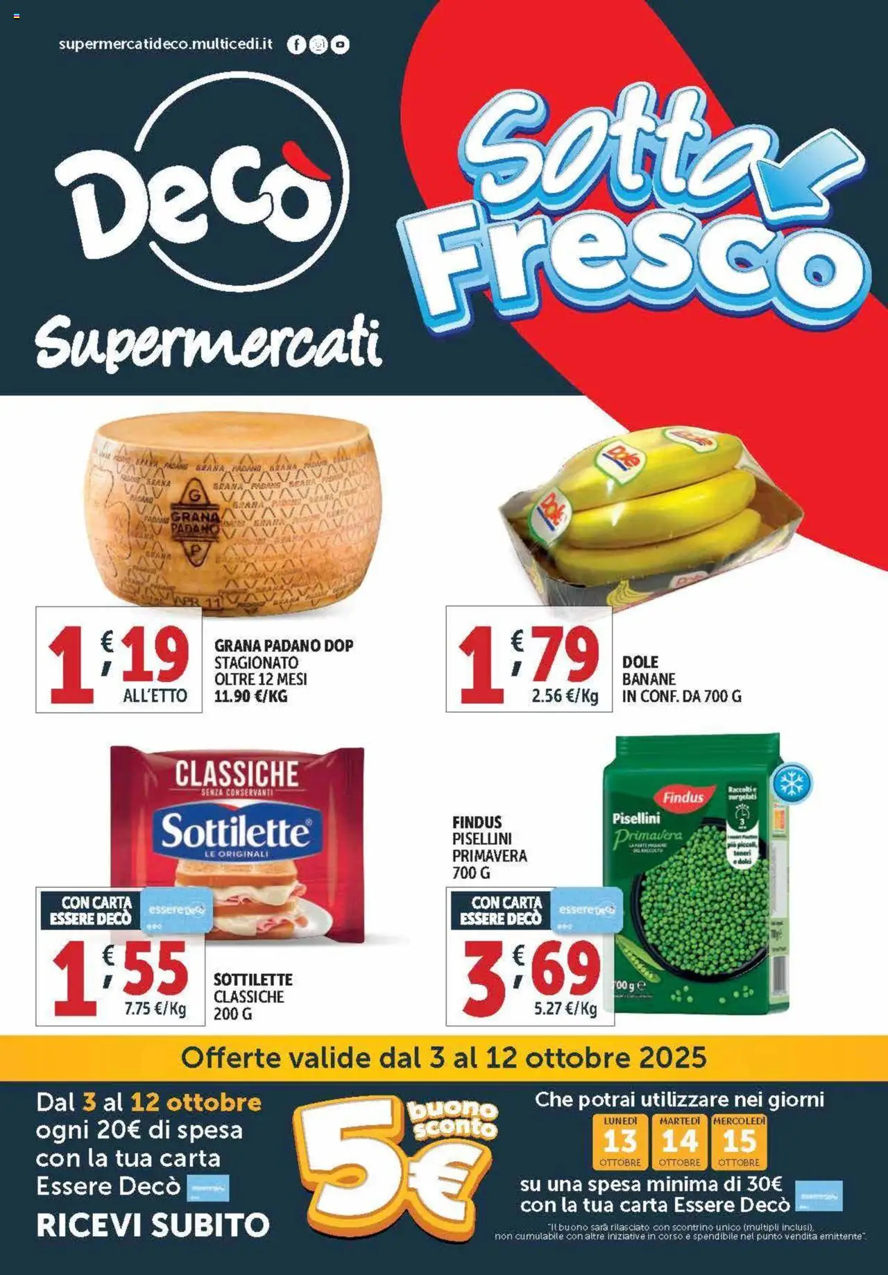 Volantino Decò valido da 03/10/2025 numero di pagina 1