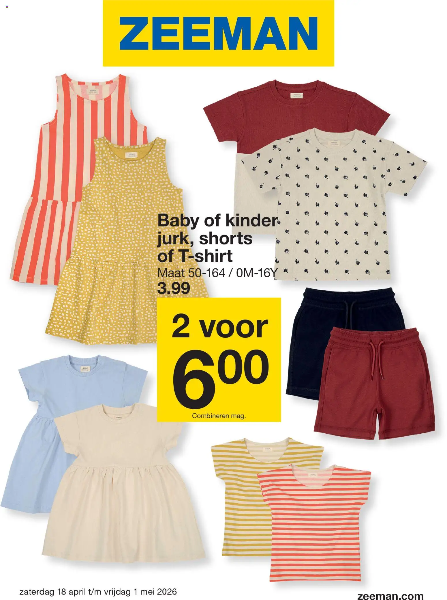 Voorbeeld van Zeeman folder van winkel Zeeman geldig vanaf 18-04-2026