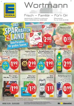 Vorschau von dem Prospekt des Geschäftes Edeka, gültig ab dem 14.09.2025