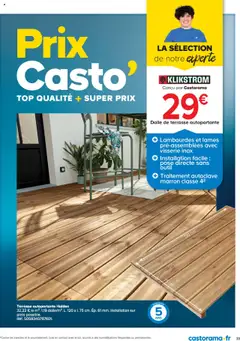 Prévisualisation de La collection jardin du magasin Castorama formulaire valide 26/02/2025 | Page: 33