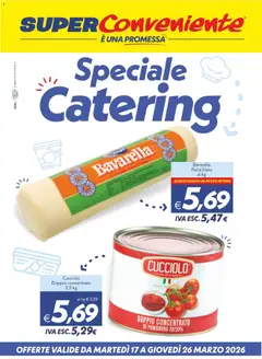 Anteprima dell'opuscolo SuperConveniente volantino Catering Enna, Misterbianco dal negozio SuperConveniente valido da 17/03/2026